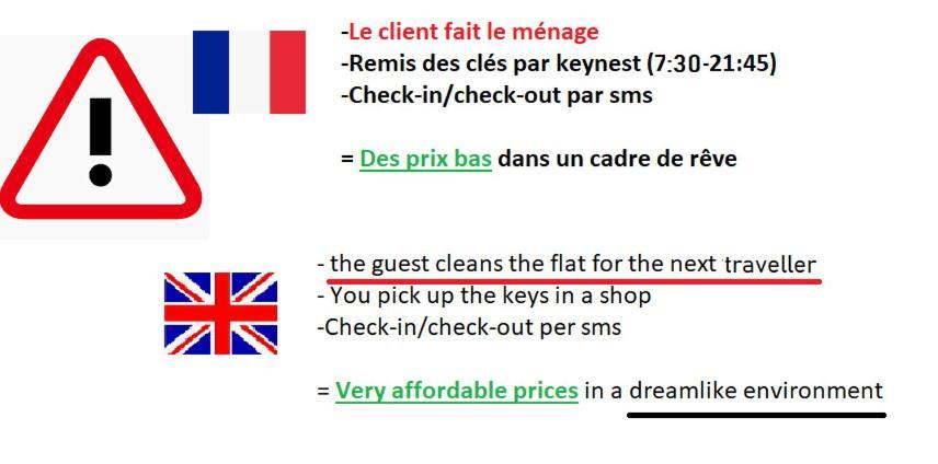 Cadre De Reve Mais Vous Faites Le Menage- Very Good Prices But You Have To Clea-N Th-E Flat カンヌ エクステリア 写真
